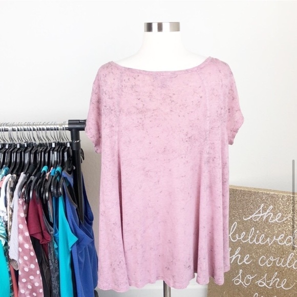 Rock & Republic mauve marble studded top - Picture 4 of 7